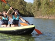 Kayaking at the Twin Lakes