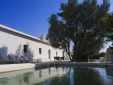 house and pool perspective