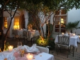 Riad Clementine hotel in MARRAKESH best luxury romantic dinner