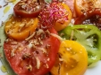 Chef Sauton from the restaurant cooks with local products from the season. 