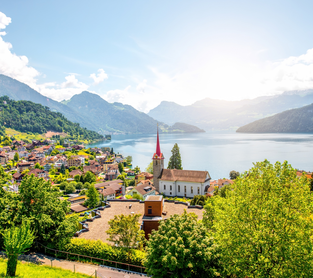 Curated guide to beautiful places to stay in Lucerne – Lake of Lucerne