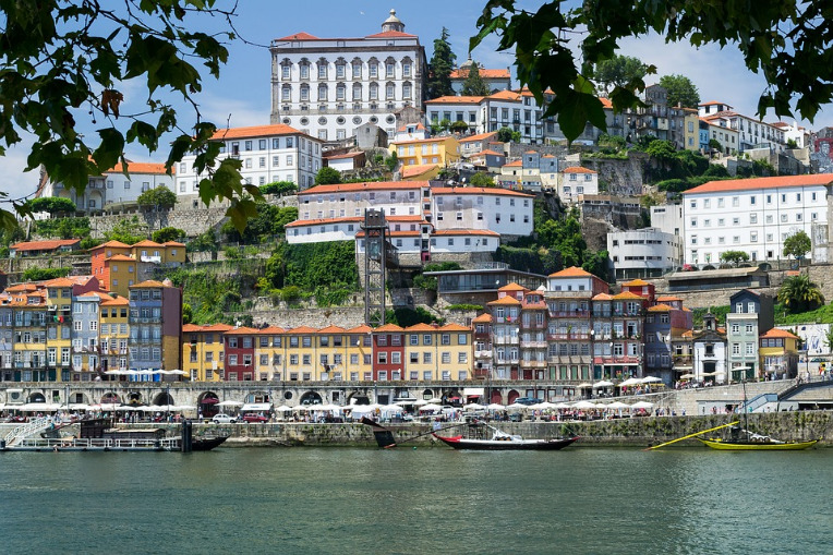 View of beautiful Porto