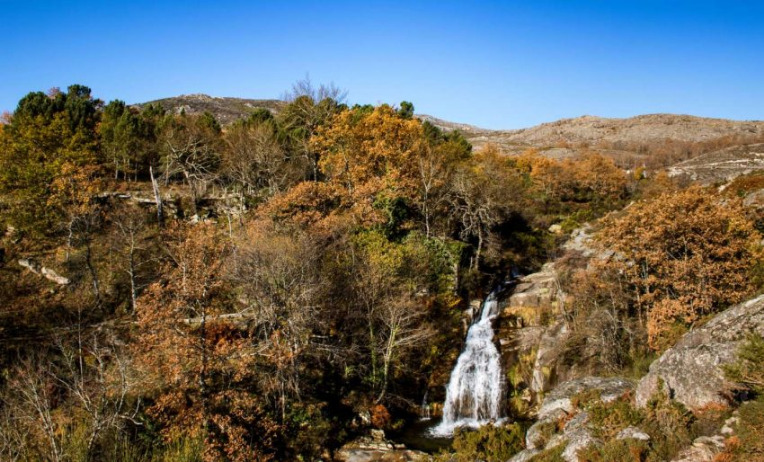 Waterfall in Parque Natural do Alvao