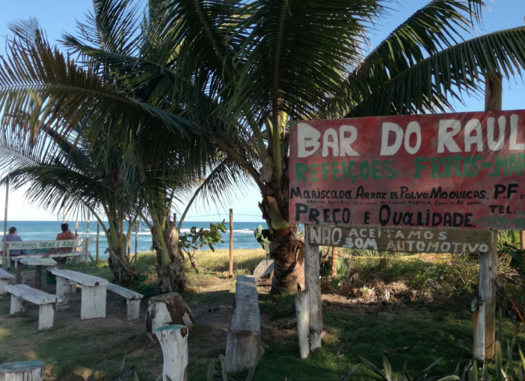 Beach near Bar do Raul