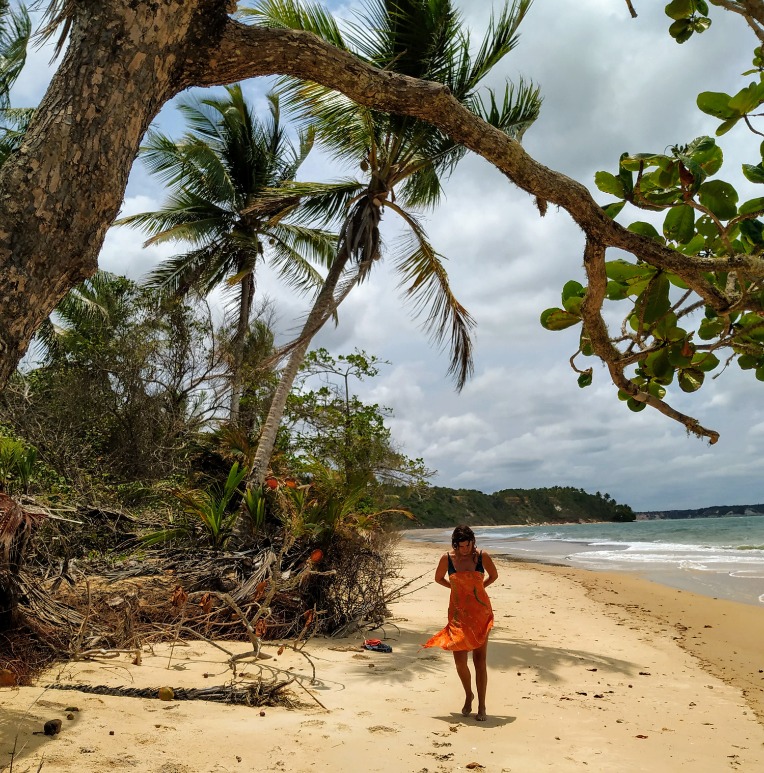 Beach near Praia do Espelho