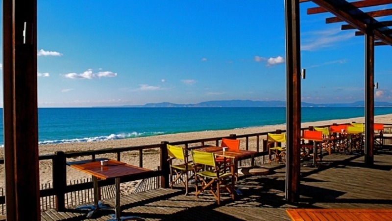 Restaurant by the sea