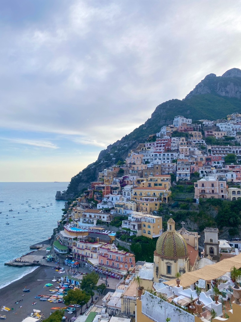 Amalfi coast view