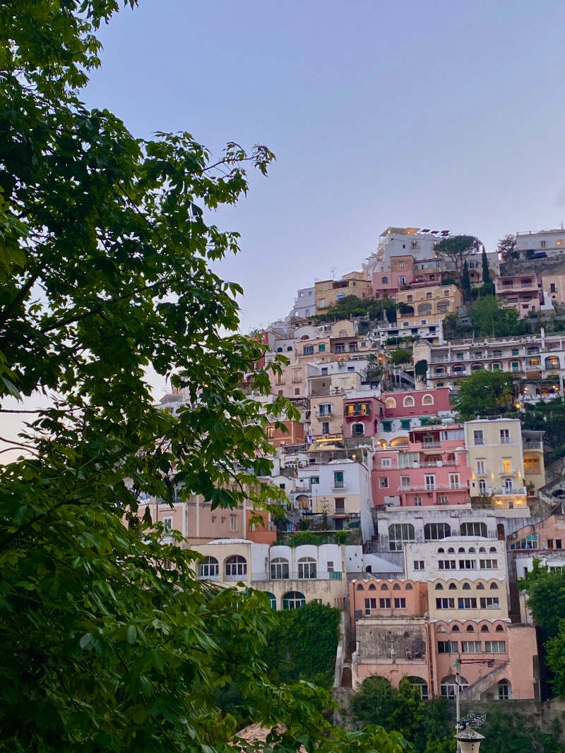 Colorful houses in Positano