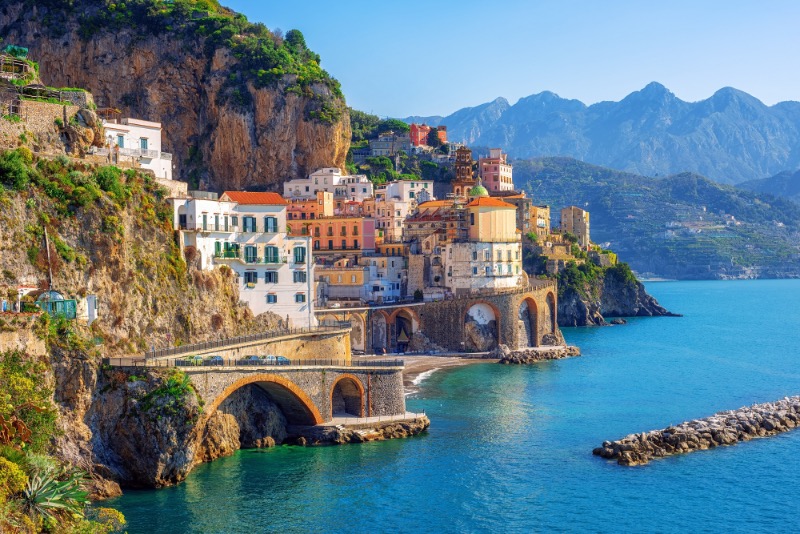Beautiful landscape at the ocean