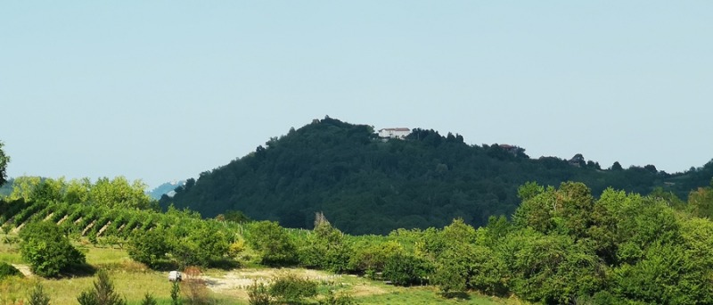 Landscape in Piedmont region, Italy