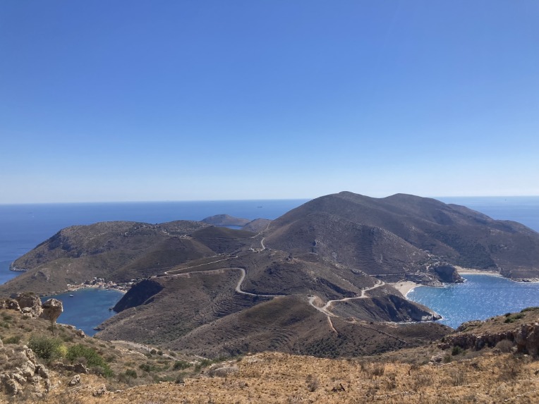 Sea and mountain view