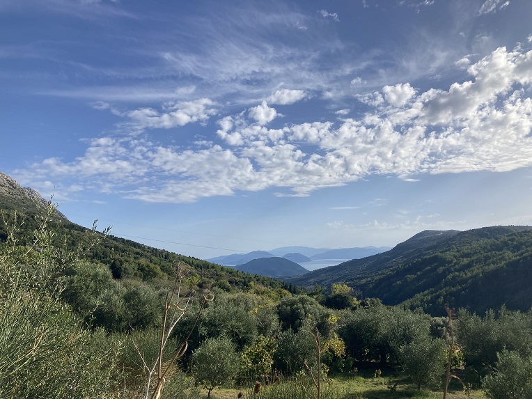 Landscape near the town of Vasiliki