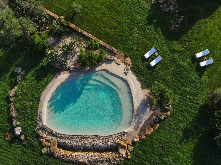 Pool view from above