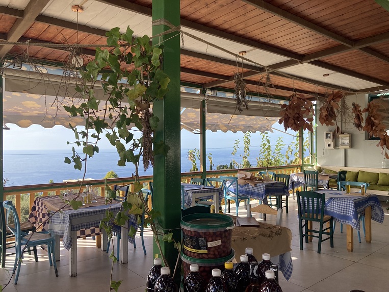 Taverna near Porto Katsiki