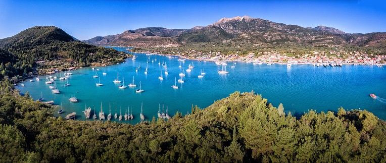Landscape near Nydri, Lefkada