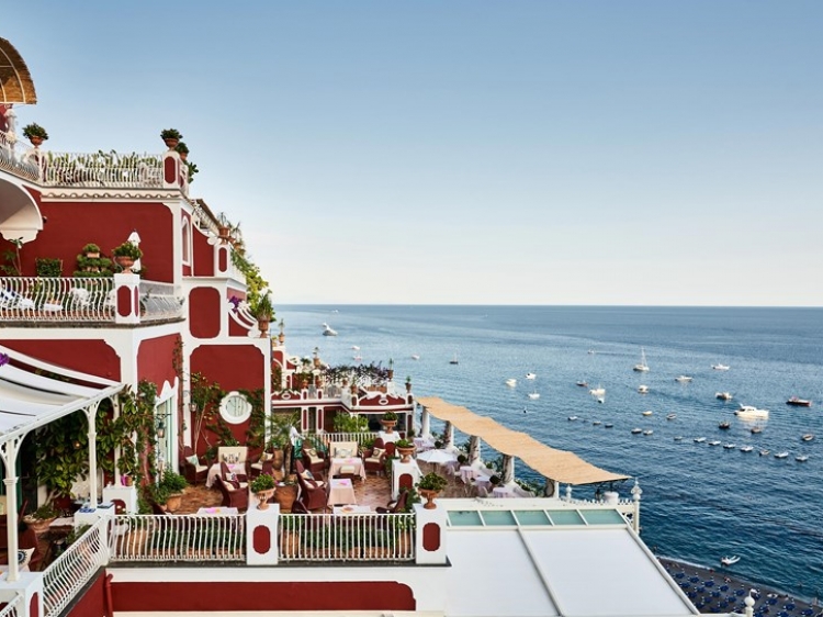 Le Sirenuse luxury hotel, Positano